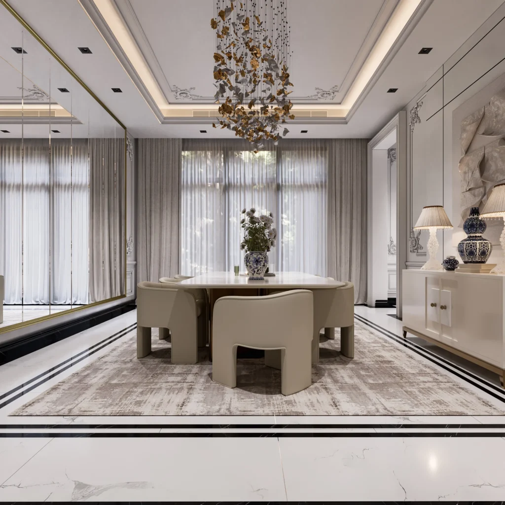 Neo Classic Dining Room